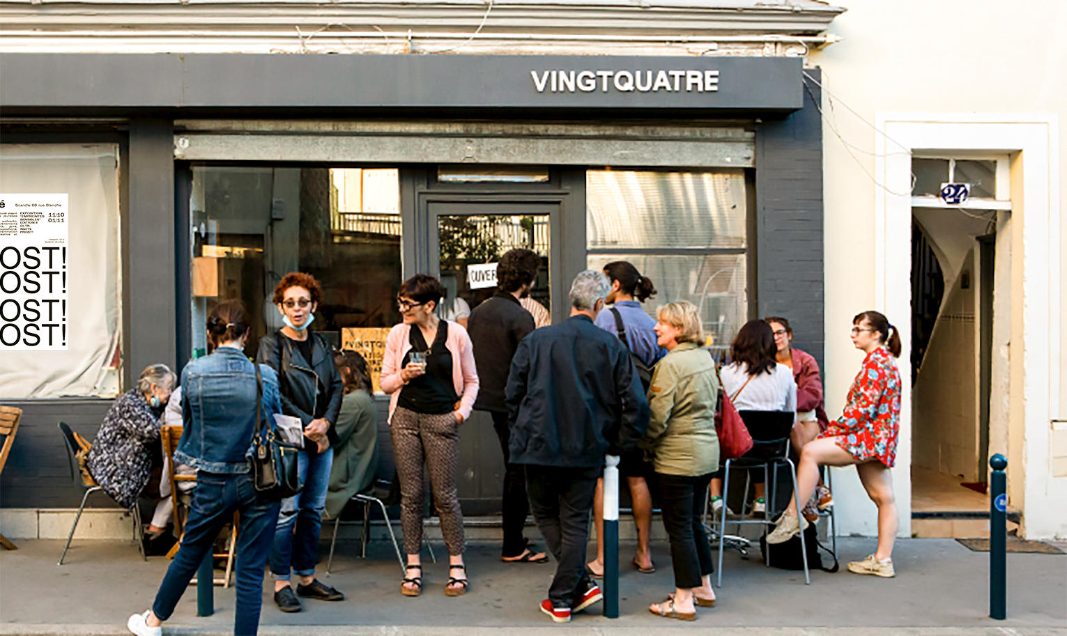 Façade du 24 rue Benjamin Delessert à Pantin, image associée à l’article Ce qui reste après le lieu